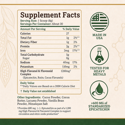 Florenix Cocoa Flavanols & Flavonoids Powder